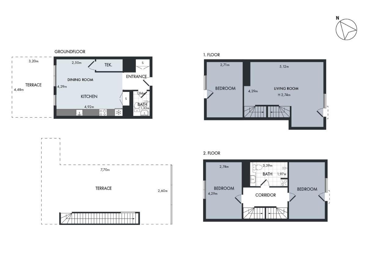 Vakantiehuis Sanders Pier - Fantastic 3-bedroom Townhouse With Balcony Terrace *
